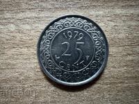 Σουρινάμ - 25 σεντ (1979)