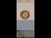 Monedă de 2 leva. 1910 - BZȚ