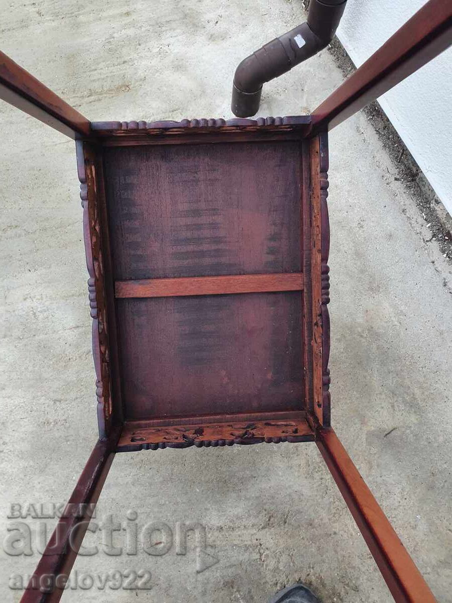 Όμορφο vintage ξύλινο τραπεζάκι μασίφ!!! - 6 Όμορφο vintage ξύλινο τραπεζάκι μασίφ!!! - 6