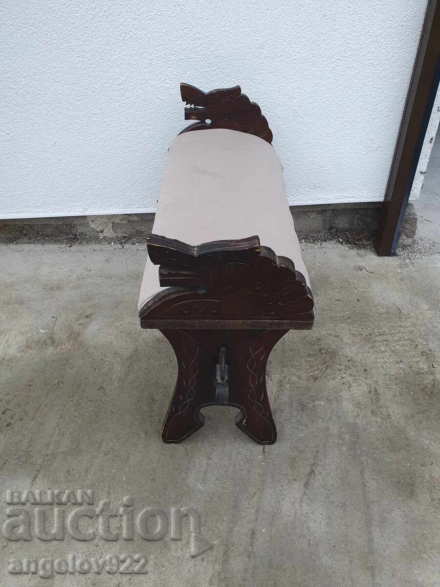 Delivery of Vintage Solid Wood Bench!!!