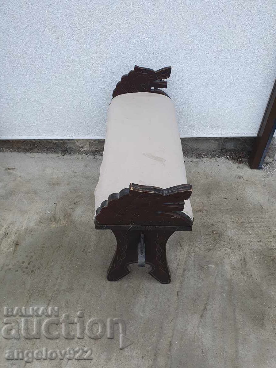 Vintage Solid Wood Bench!!! - 6