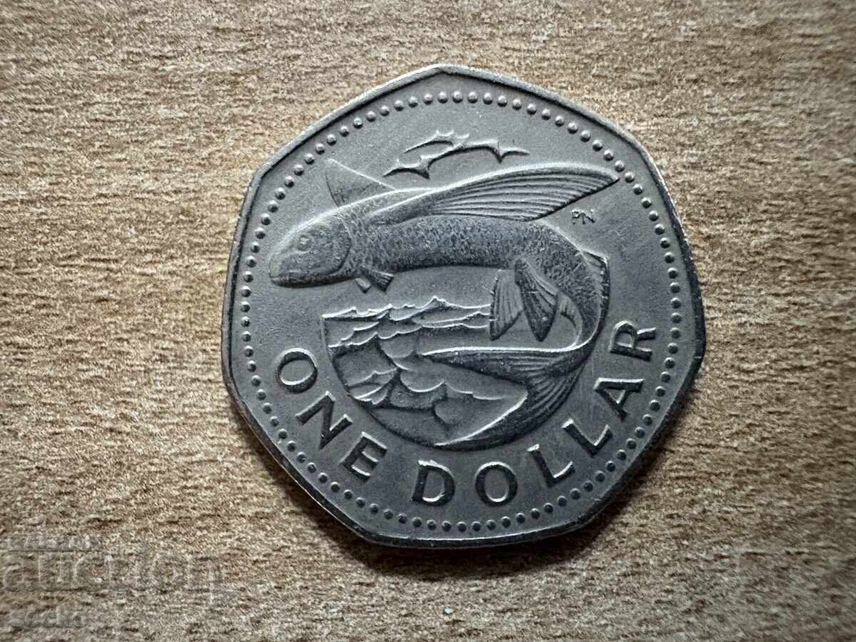 Μπαρμπάντος - 1 δολάριο (1973) Μπαρμπάντος - 1 δολάριο (1973)