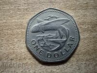 Μπαρμπάντος - 1 δολάριο (1973)