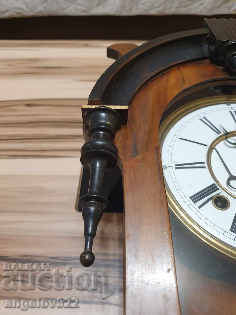 Стар Немски стенен часовник!!! - 7 Стар Немски стенен часовник!!! - 7