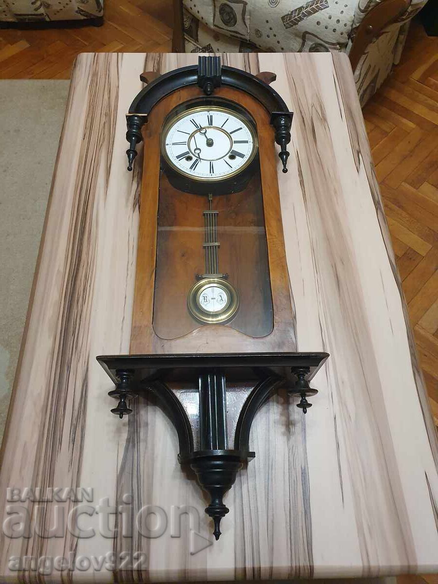 Стар Немски стенен часовник!!! Стар Немски стенен часовник!!!