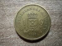 Netherlands Antilles - 1 Guilder (1990)