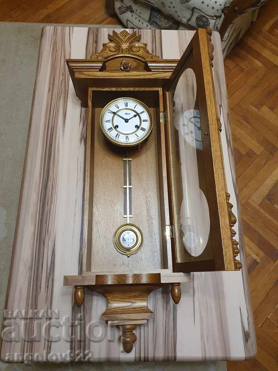 FRANZ HERMLE Γερμανικό ρολόι τοίχου ΕΡΓΑΣΙΜΟ με τιμή 0.01 BGN | € 0.01 FRANZ HERMLE Γερμανικό ρολόι τοίχου ΕΡΓΑΣΙΜΟ με τιμή 0.01 BGN | € 0.01