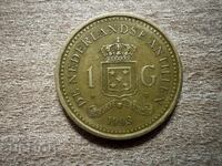 Нидерландски Антили - 1 гулден (1993)