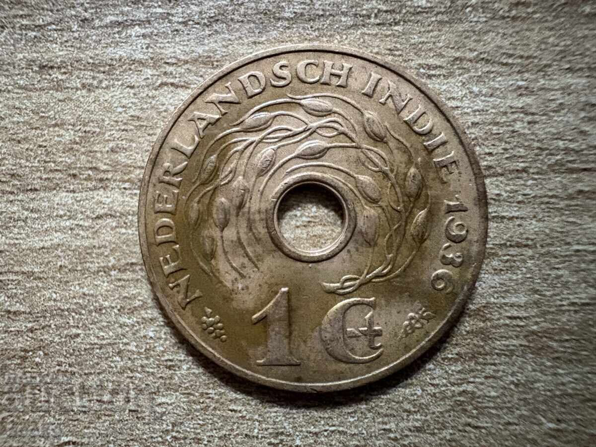 Нидерландска Източна Индия - 1 цент (1936) Нидерландска Източна Индия - 1 цент (1936)