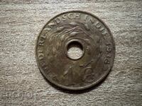 Нидерландска Източна Индия - 1 цент (1938)