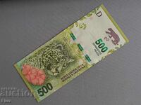 Bancnota - Argentina - 500 pesos UNC | 2016