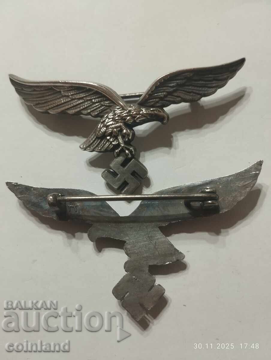 German Nazi Luftwaffe Sign REPLICA REPRODUCTION - 5 German Nazi Luftwaffe Sign REPLICA REPRODUCTION - 5