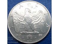 1 Lira 1942 Italy Victor Emmanuel III Fascist Eagle