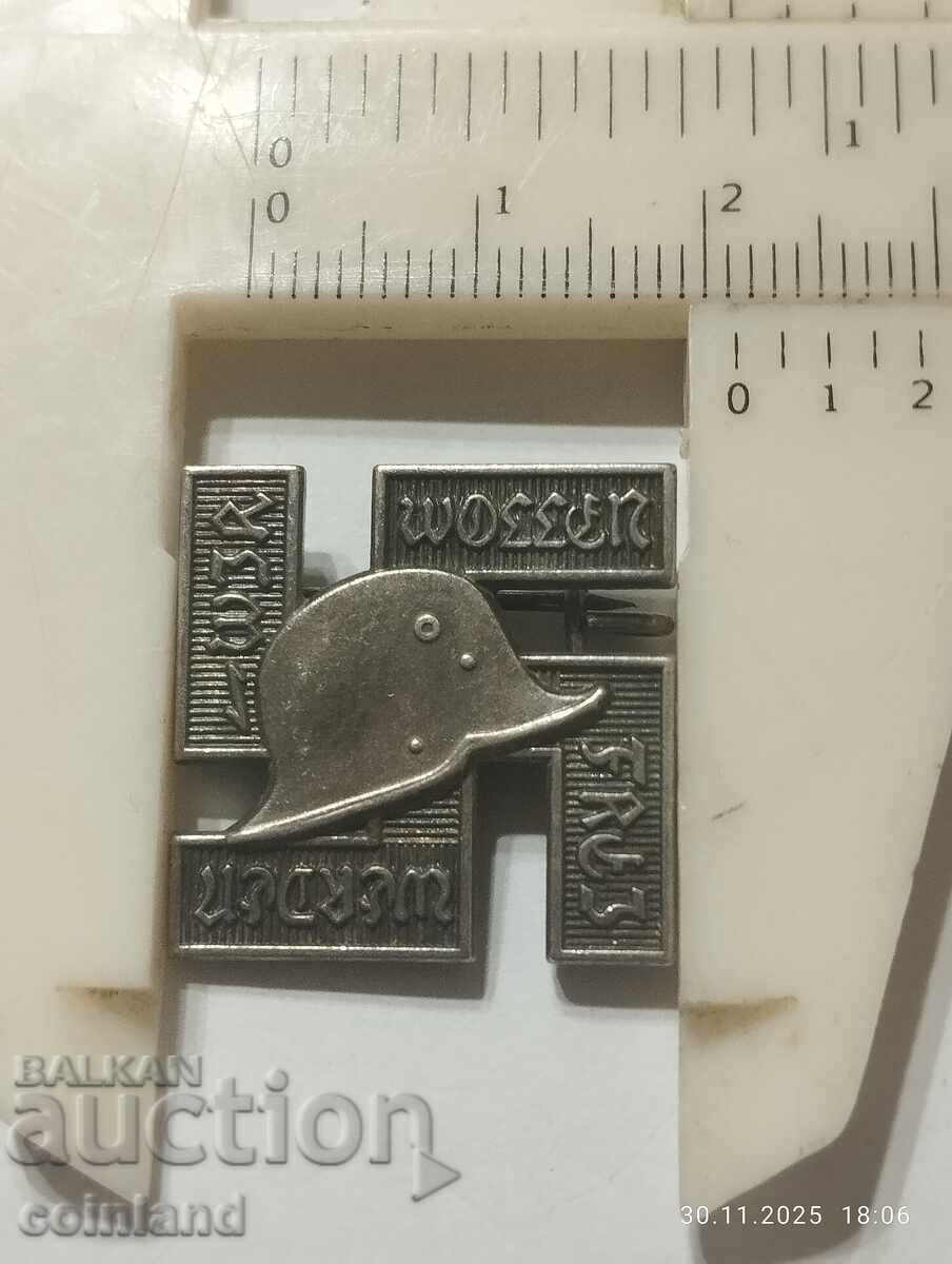 Auction  German Nazi Frontbann sign REPLICA REPRODUCTION