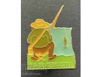 42249 Semn SUA reclamă undiță pescar