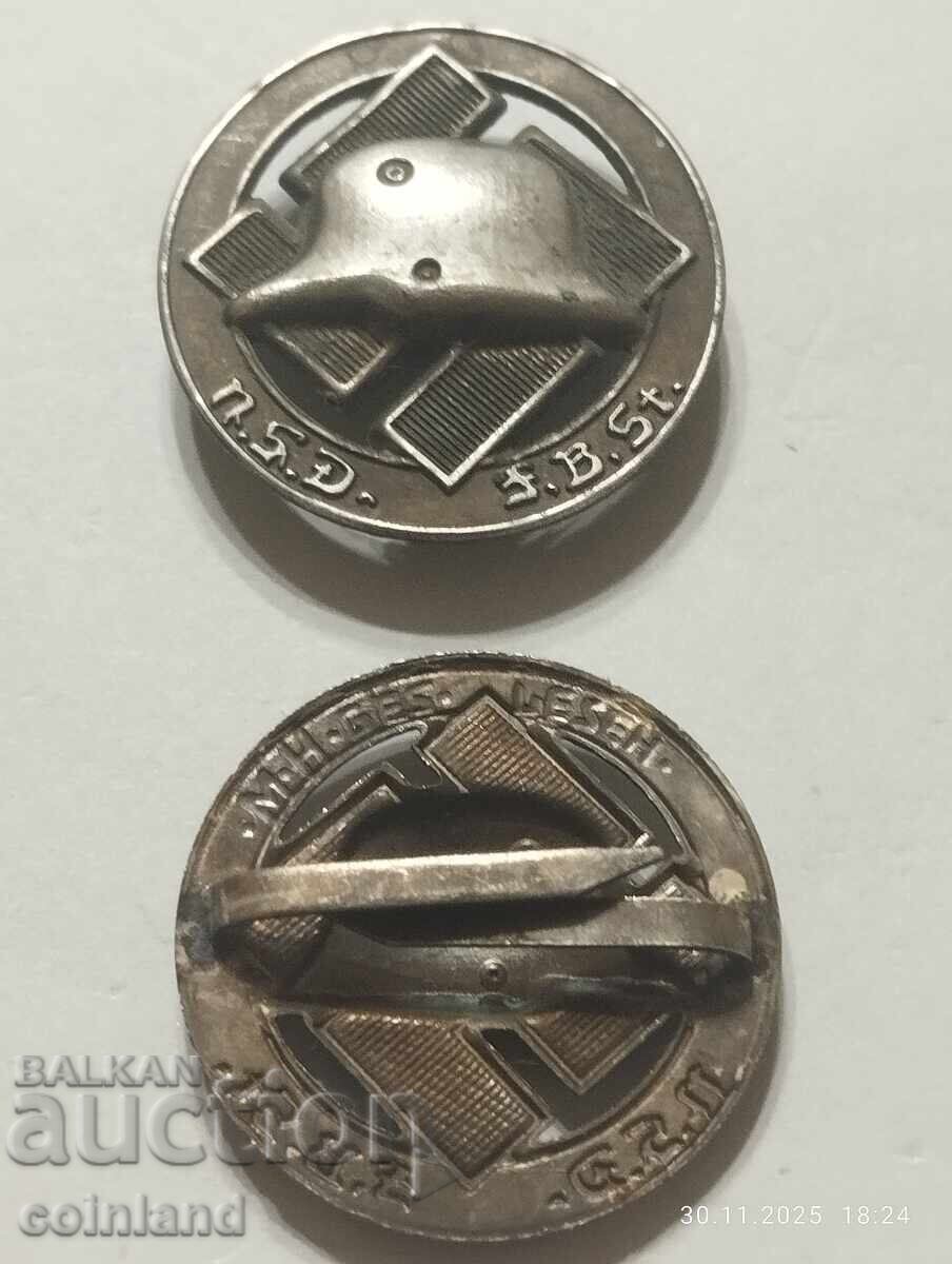Auction  German Nazi Stahlhelm Sign REPLICA REPRODUCTION