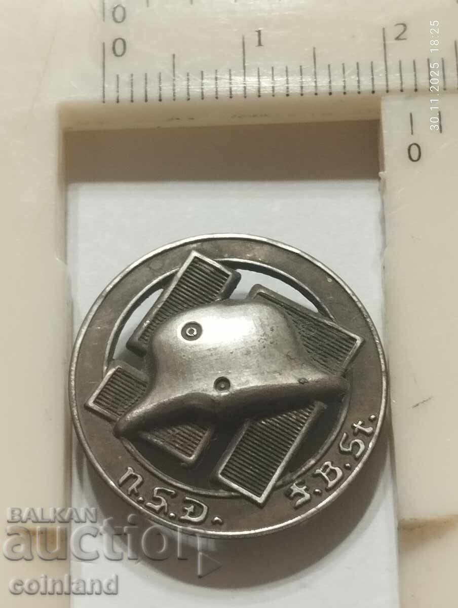 Delivery of German Nazi Stahlhelm Sign REPLICA REPRODUCTION