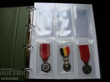 IMPORTA с 10 листа Schulz за ордени и медали , за 60 броя /c с цена 47.00 лв. | € 24.03