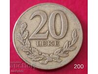 20 leka 1996 - Albania
