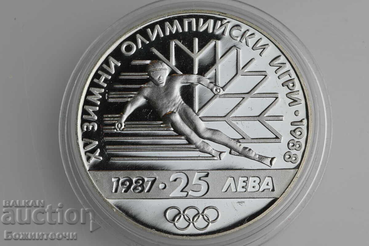25 leva 1987 σκιέρ
