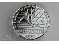 25 leva 1987 skier