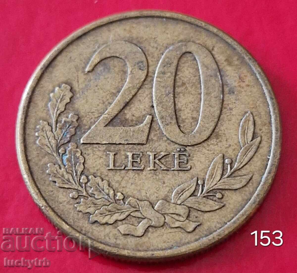 20 Leva 2016 - Albania 20 Leva 2016 - Albania