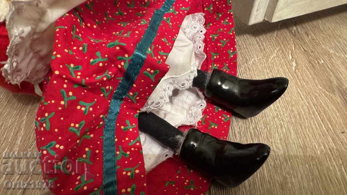 Large vintage Christmas mouse, porcelain boots, Norway with price 47.00 BGN | € 24.03