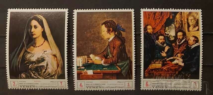 Kingdom of Yemen 1968 Art / Paintings MNH Kingdom of Yemen 1968 Art / Paintings MNH