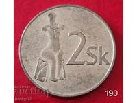 2 κορώνες 1993 - Σλοβακία