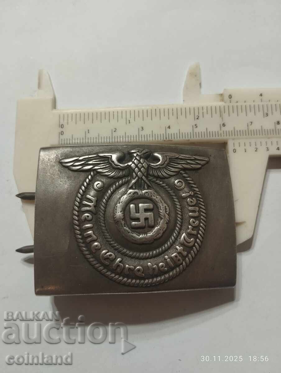 Аукцион Катарама за колан Waffen-SS РЕПЛИКА РЕПРОДУКЦИЯ Аукцион Катарама за колан Waffen-SS РЕПЛИКА РЕПРОДУКЦИЯ