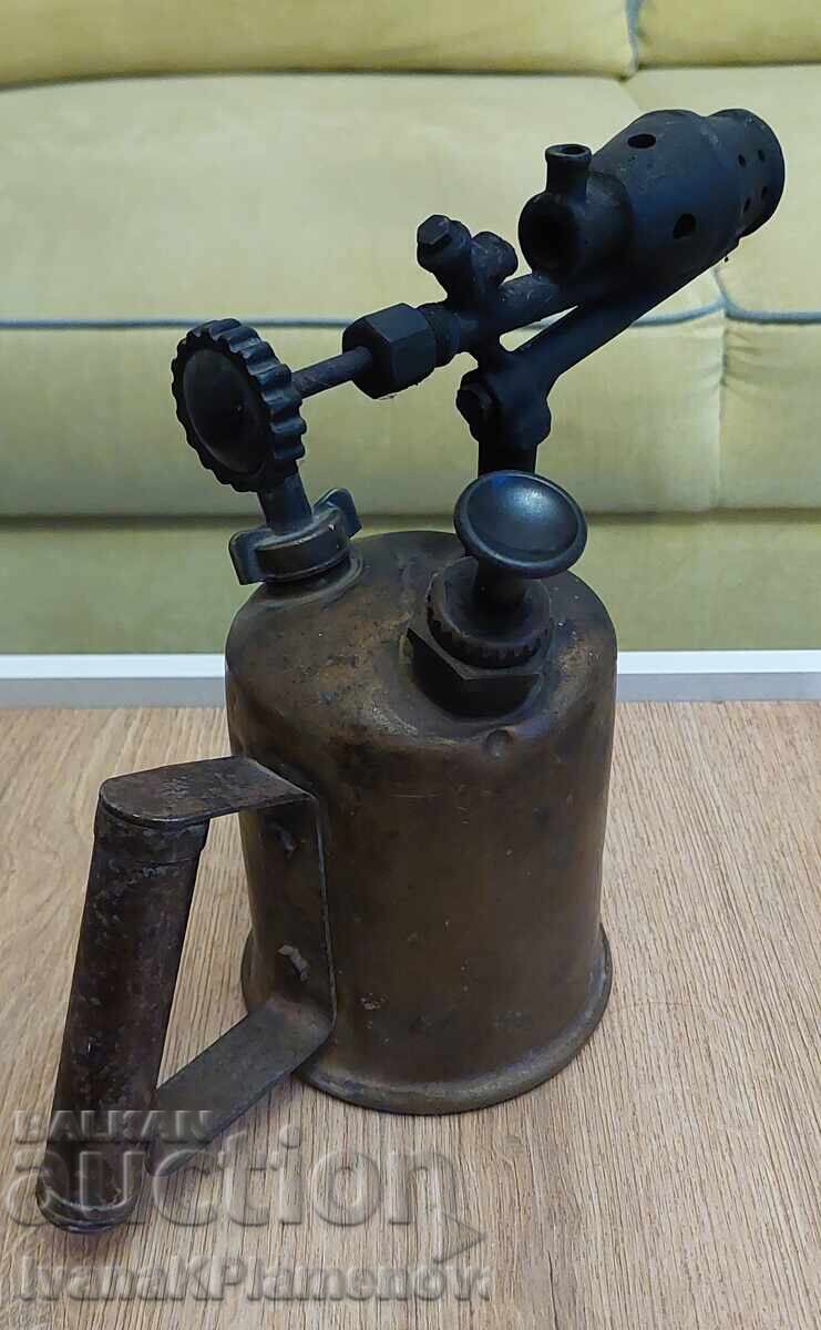 Vintage Soviet Brass Gasoline Lantern with price 36.00 BGN | € 18.41