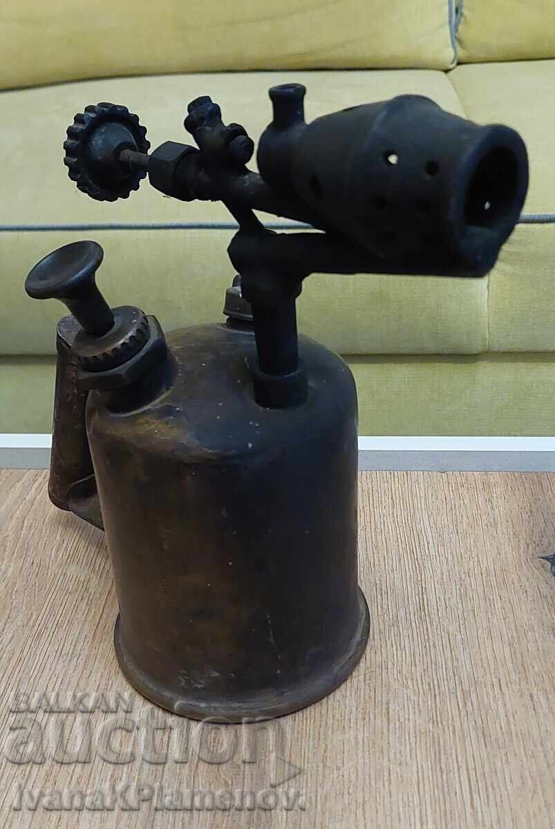 Auction  Vintage Soviet Brass Gasoline Lantern