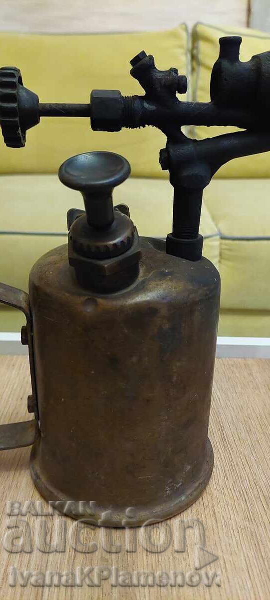 Delivery of Vintage Soviet Brass Gasoline Lantern