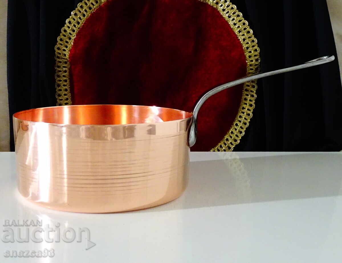 Delivery of Copper pot, pan, 3 l., pure red copper