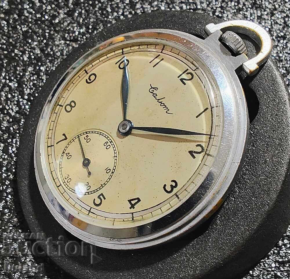 Rare Soviet Pocket Watch Salyut from 1948 ch2z USSR USS with price € 111.97 | 218.99 BGN
