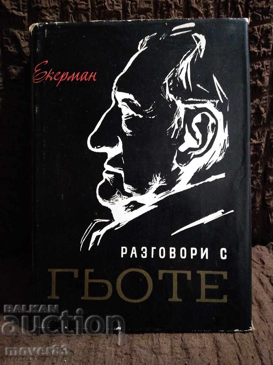 Conversations with Goethe. J. Eckermann