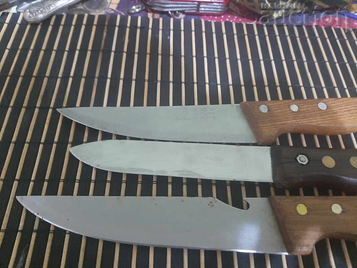 Lot of kitchen knives, knife with price 0.01 BGN | € 0.01