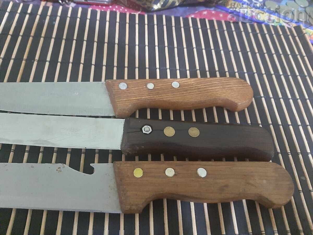 Auction  Lot of kitchen knives, knife