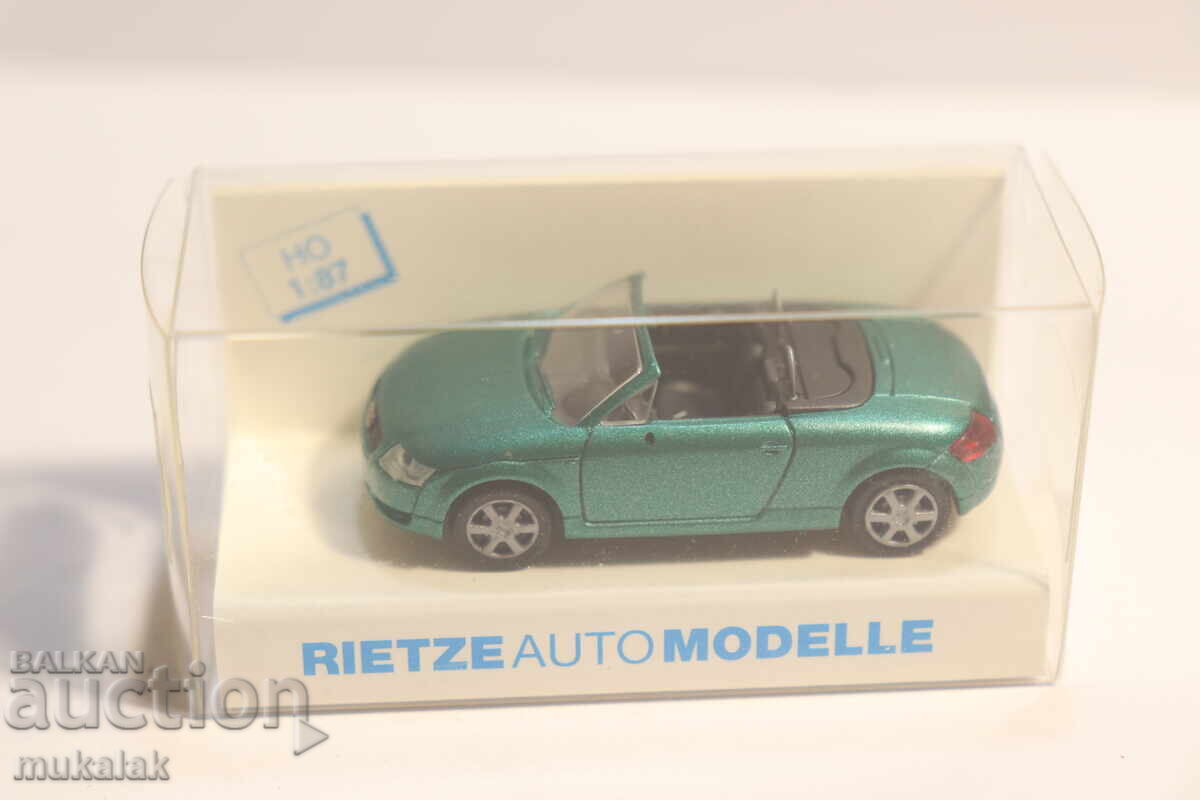RIETZE 1/87 H0 AUDI TT ΑΥΤΟΚΙΝΗΤΑΚΙ ΠΑΙΧΝΙΔΙ ΜΟΝΤΕΛΟ με τιμή 15.00 BGN | € 7.67