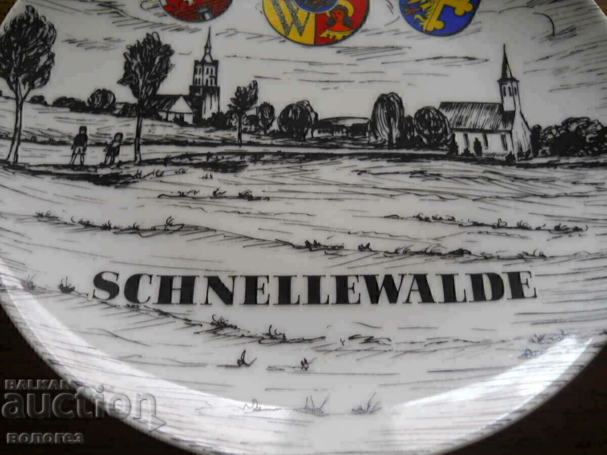 Аукцион Колекционерска чиния-пано "Harms Flachsmeer" - Германия Аукцион Колекционерска чиния-пано "Harms Flachsmeer" - Германия