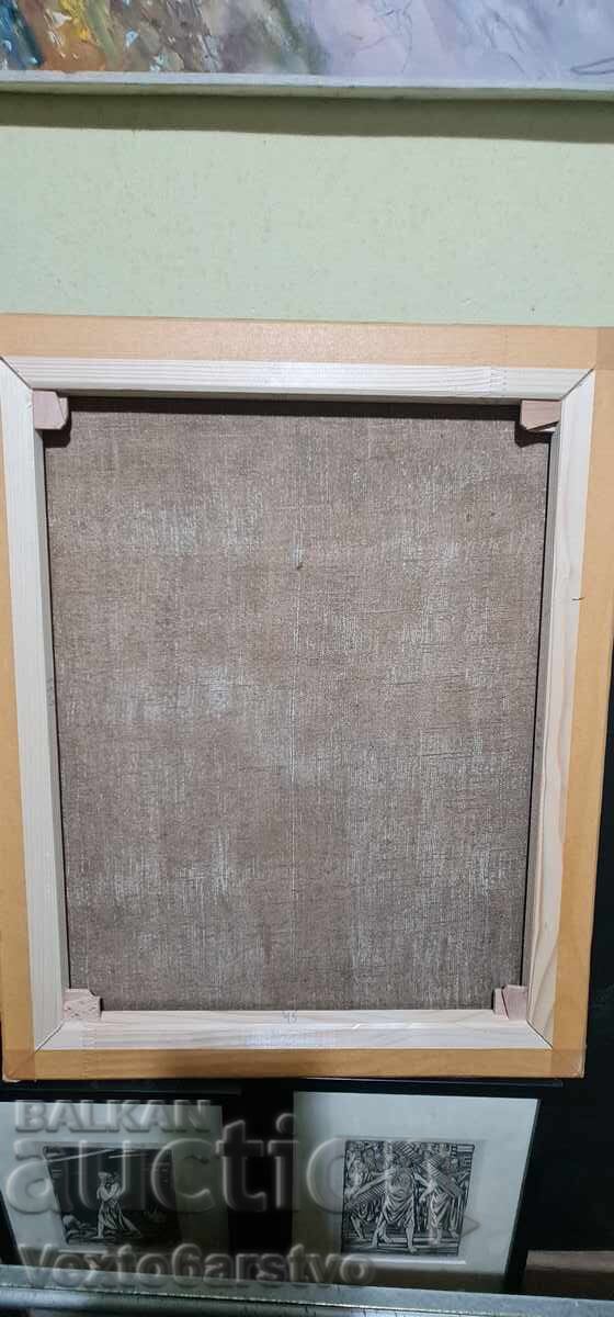 Πίνακας ζωγραφικής, "ΝΙΚΟΛΑ ΖΛΑΤΕΦ" - ΜΠΠ - 7