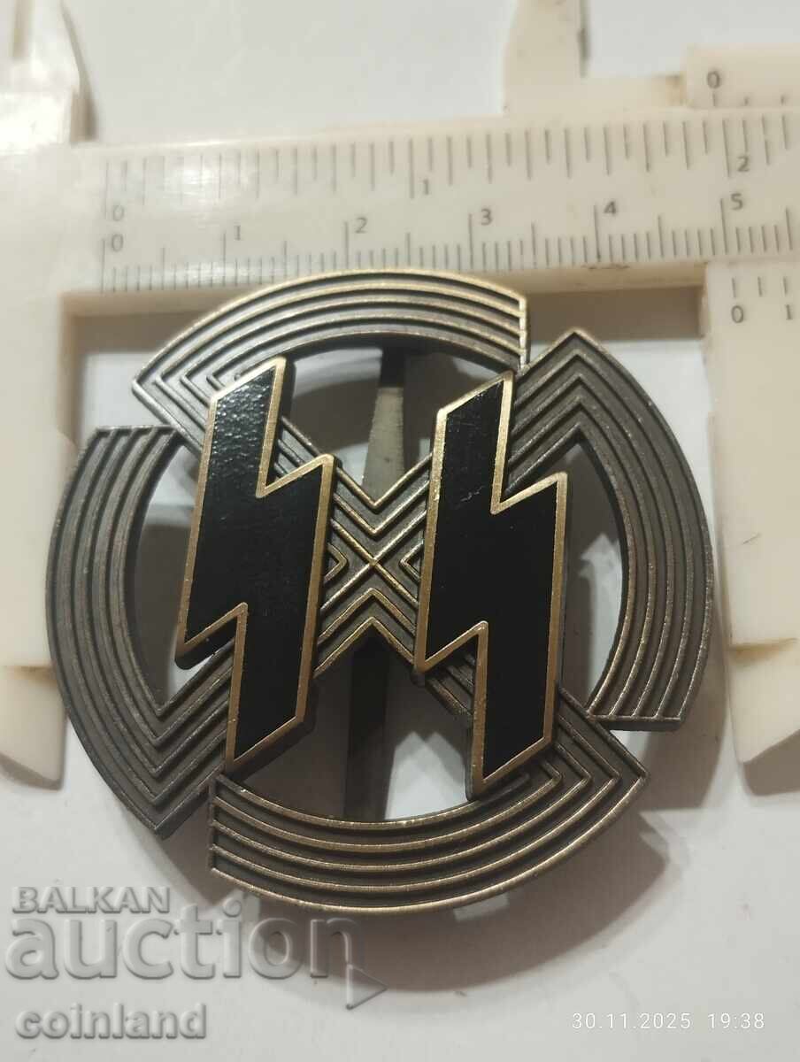 Аукцион Германски Нацистки знак SS РЕПЛИКА РЕПРОДУКЦИЯ Аукцион Германски Нацистки знак SS РЕПЛИКА РЕПРОДУКЦИЯ