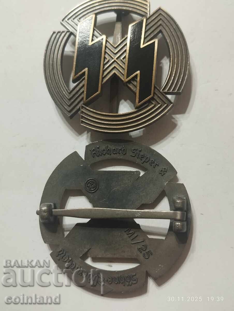 Доставка на Германски Нацистки знак SS РЕПЛИКА РЕПРОДУКЦИЯ Доставка на Германски Нацистки знак SS РЕПЛИКА РЕПРОДУКЦИЯ