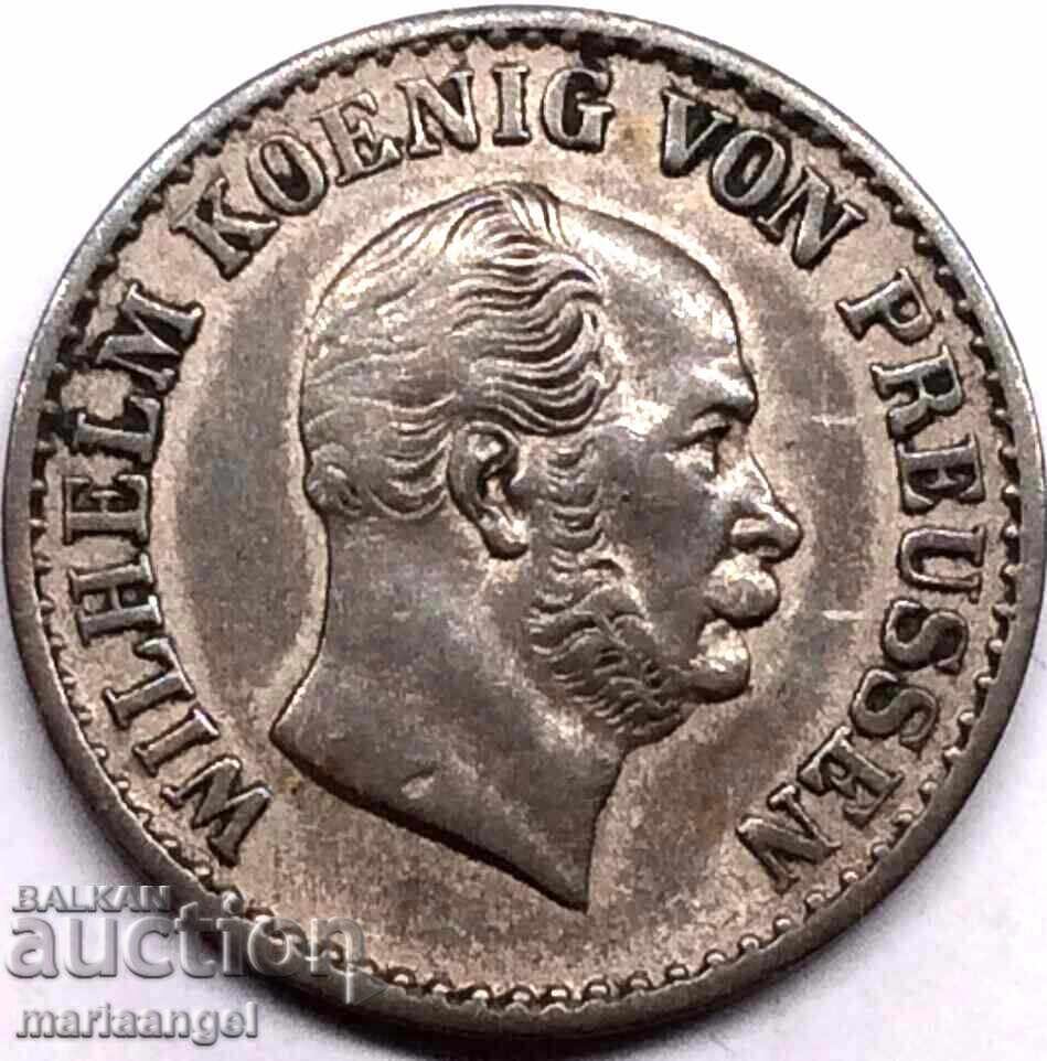 Доставка на 1 грош 1870 Германия Прусия кайзер Вилхелм