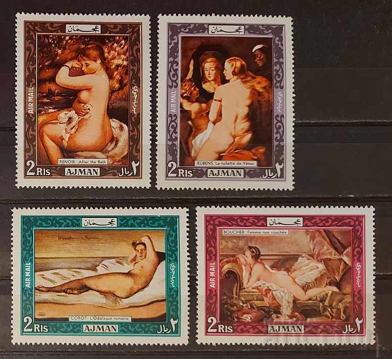 Ajman 1969 Art/Paintings MNH