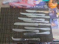 Lot de cuțite de bucătărie vechi, cuțit