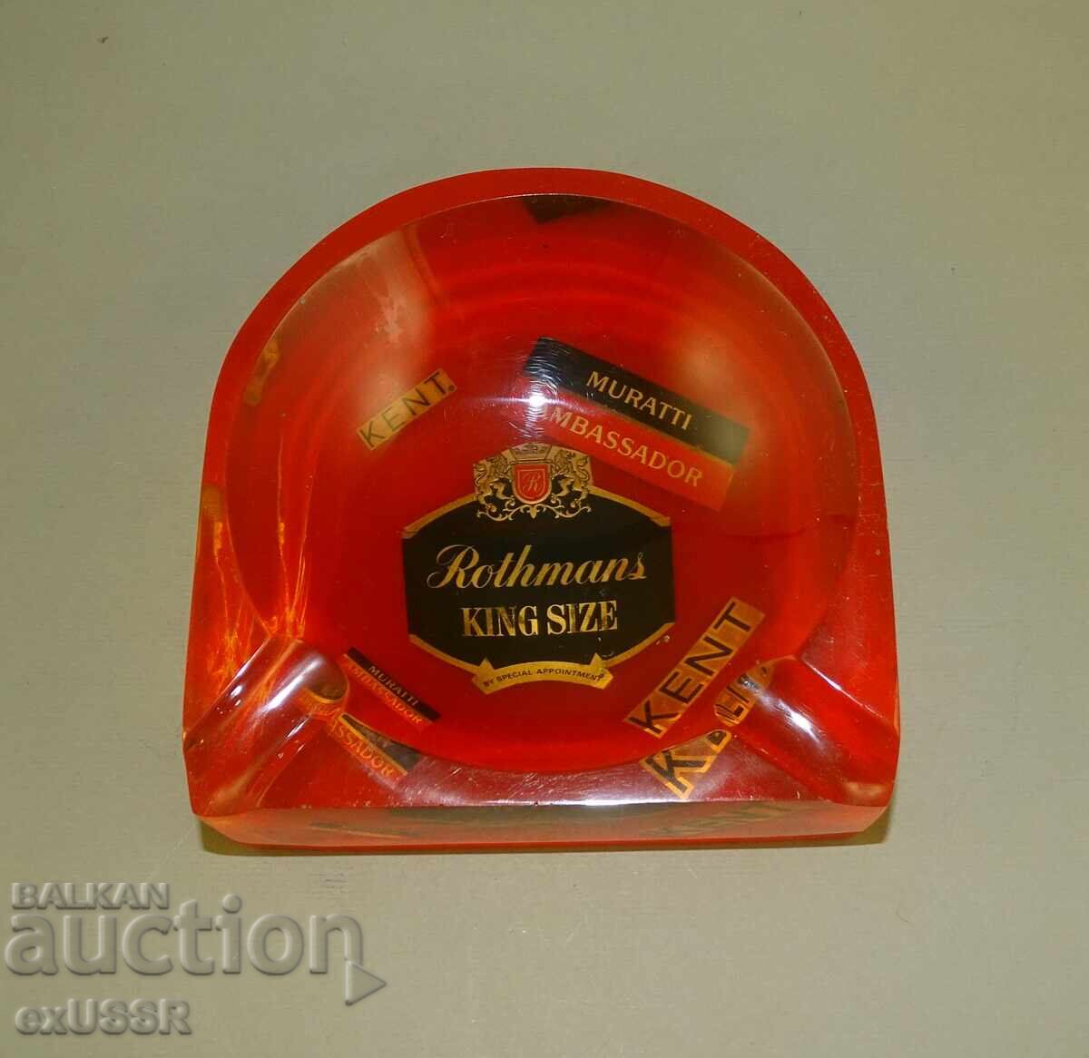 Μεγάλο σταχτοδοχείο παλαιού τύπου Rothmans Kent με τιμή 30.00 BGN | € 15.34 Μεγάλο σταχτοδοχείο παλαιού τύπου Rothmans Kent με τιμή 30.00 BGN | € 15.34