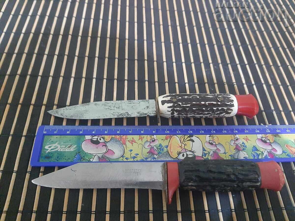 2 small knives, knife with price 0.01 BGN | € 0.01