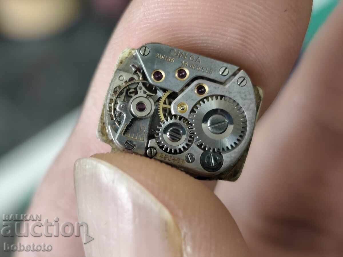 BZTS Γυναικείο μηχανικό ρολόι omega 15 jewels - 8