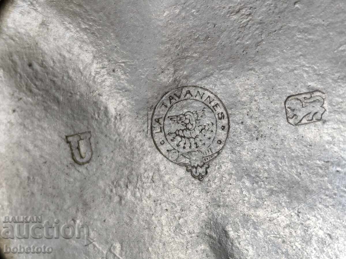 Delivery of BZTs Star Silver Pocket Watch Calendar Tavannes